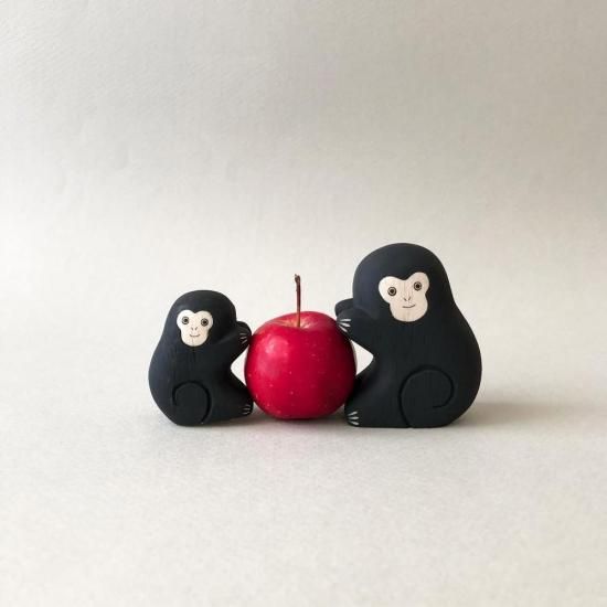 ぽれぽれ親子セット/サル - PoLeToKo Online Store