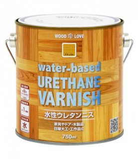 쥿˥ water-based URETHANE VARNISH750ml