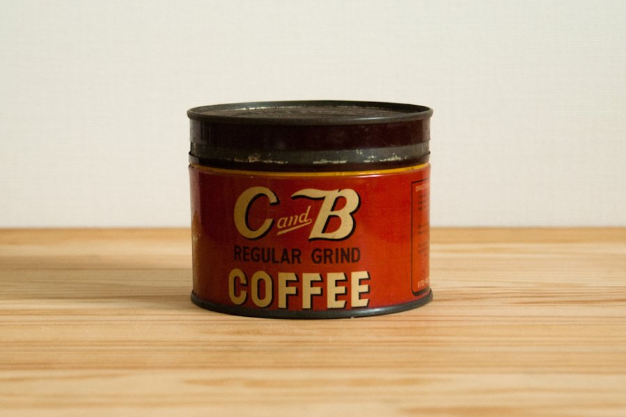  C&B コーヒー缶