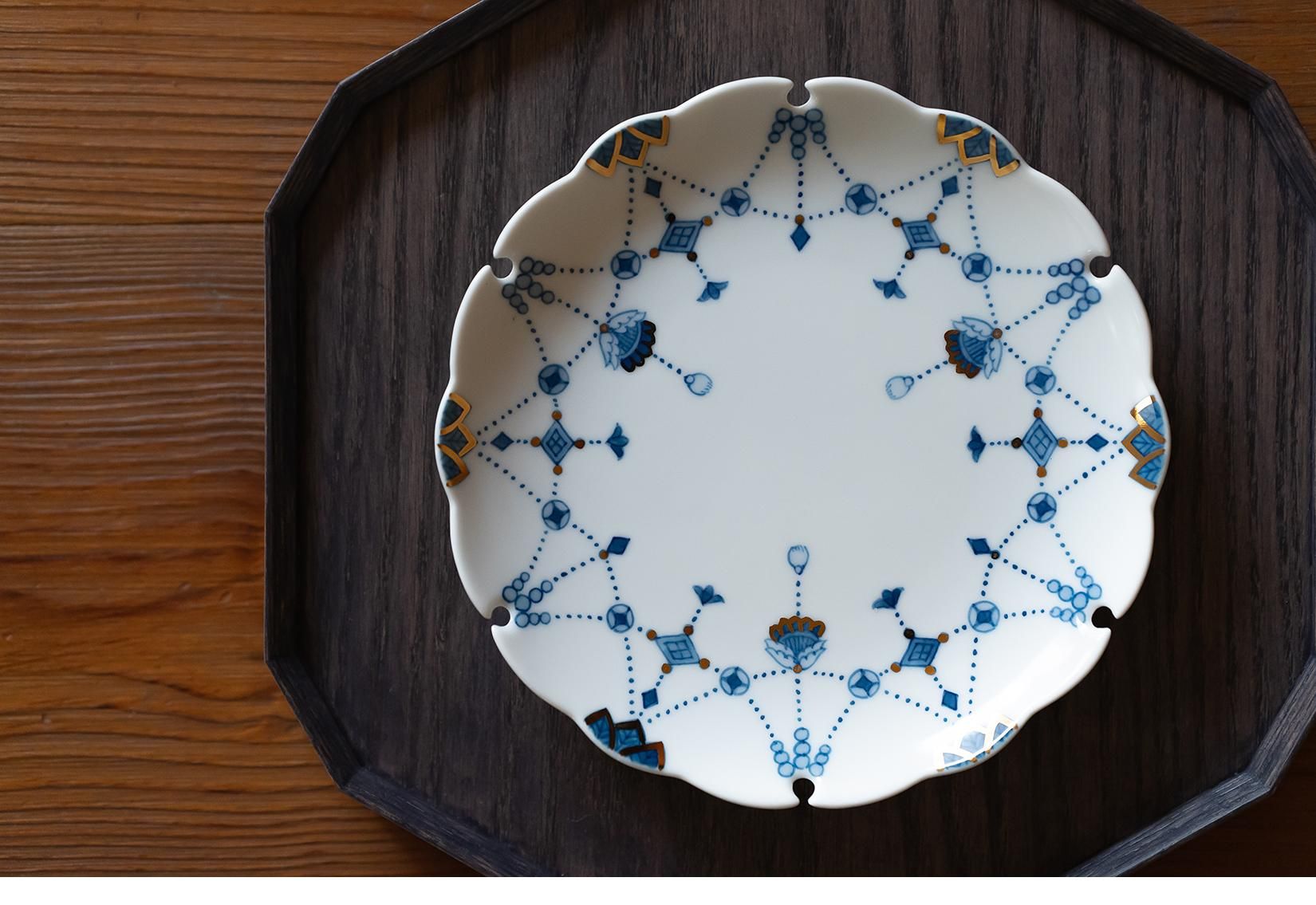 瓔珞紋 - 伊万里鍋島焼窯元「青山窯」Online store