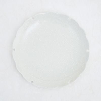 まーくん「藍九谷」雪輪瑞雲文雪輪形皿 新道工房 染付 雲華形向付 馬 - 世田谷雑貨店LOU&DECO