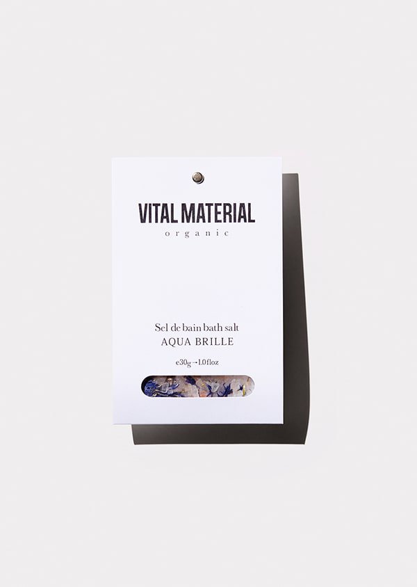 アロマハーブバスソルト (1回用) アクアシャイン - VITAL MATERIAL