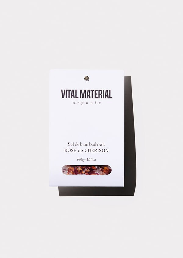 アロマハーブバスソルト (1回用) ヒーリングローズ - VITAL MATERIAL