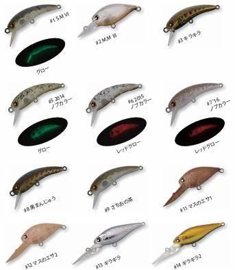 ラッキークラフト&ロデオクラフトコラボ クラピー１４個セット ロデオクラフト,ラッキークラフトコラボ,RCクラピー