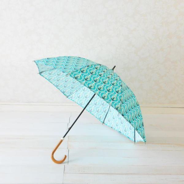 布で手作り日傘