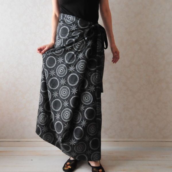 超簡単！手作りロンジー風スカートがオシャレすぎる！作り方を紹介します