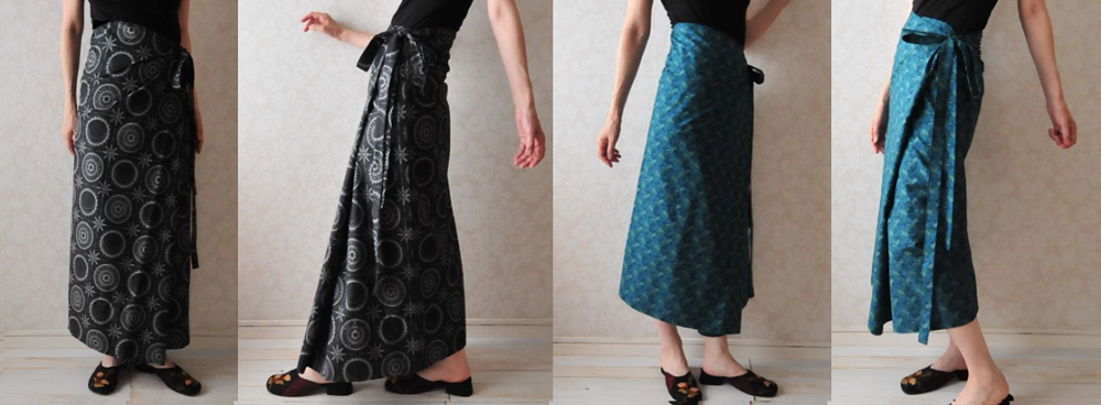 超簡単！手作りロンジー風スカートがオシャレすぎる！作り方を紹介します