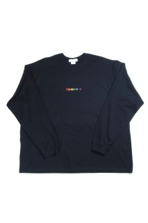 【Fenomeno-フェノメノ】</br>“RAINBOW” long sleeve shirt BLK　 </br>   