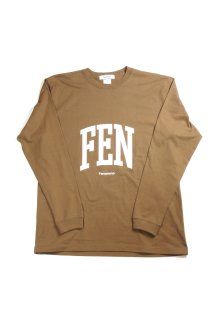 30%OFF</br>【Fenomeno-フェノメノ】</br>   “FEN” long sleeve shirt CAMEL</br>   