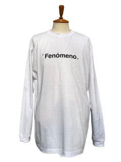 【Fenomeno-フェノメノ】</br>   “Accent” long sleeve shirt WHT</br>   