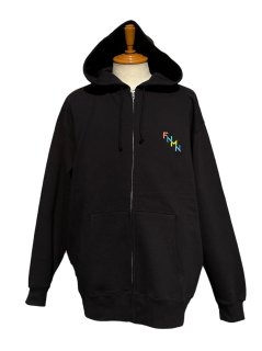 Fenomeno-եΥΡ</br>  FNMN Set up Zip-up hoodie BLK