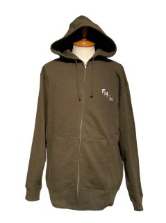 【Fenomeno-フェノメノ】</br>  FNMN Set up Zip-up hoodie OLV