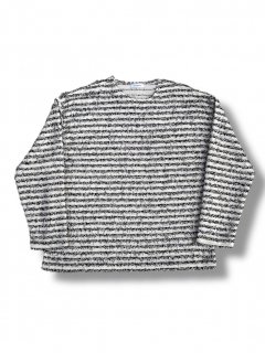 Fenomeno-եΥΡ</br>Fringe Stripes Knit WHT </br>   