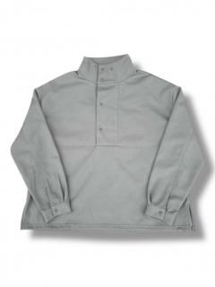 40%OFF </br> Fenomeno-եΥΡ</br>Half Snap Sweat Shirt KAHKI </br> 