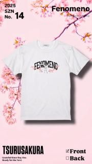 Fenomeno-եΥΡ</br>  TSURUSAKURA Tshirt WHT