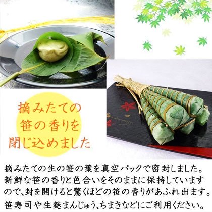 笹寿司や生麩まんじゅう、ちまきなどにご利用ください。