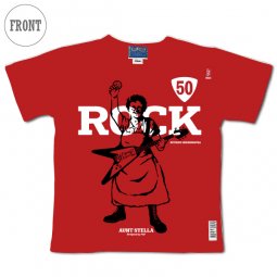 【赤】萌木の村ROCK 50th Anniversary Tシャツ 