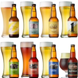 クラフトビール「八ヶ岳ビール タッチダウン」8種飲み比べ