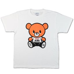 萌木の村ROCK 「MUTO BEAR」 オリジナルTシャツ「AIRI BEAR」 White