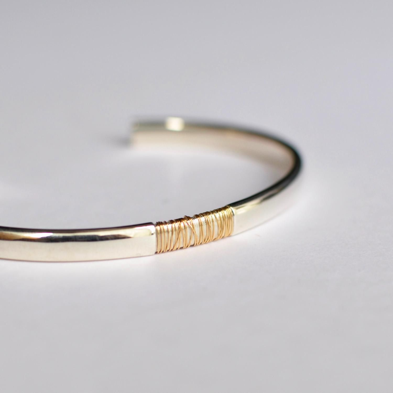 DAN TOMOMATSU SPOOL BANGLE NARROW ブレスレット | lujocolombiano.com