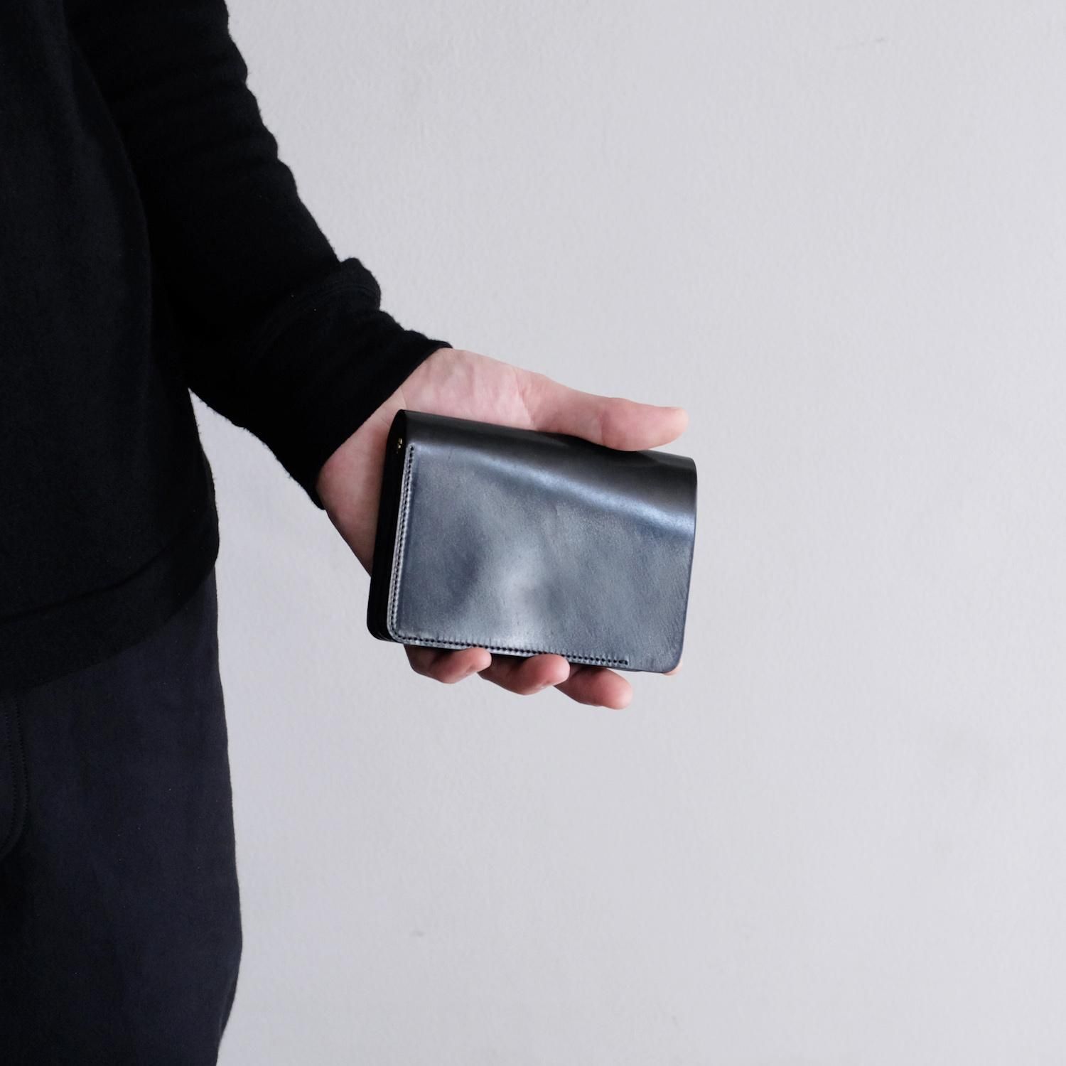 SHORT WALLET [BLACK/Cordovan] - WUNDER 大阪 セレクトショップ 大阪 