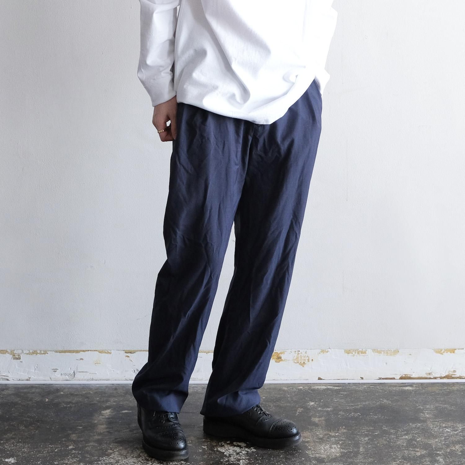 PE/RA TUCK SARROUEL PANTS [INK BLUE]