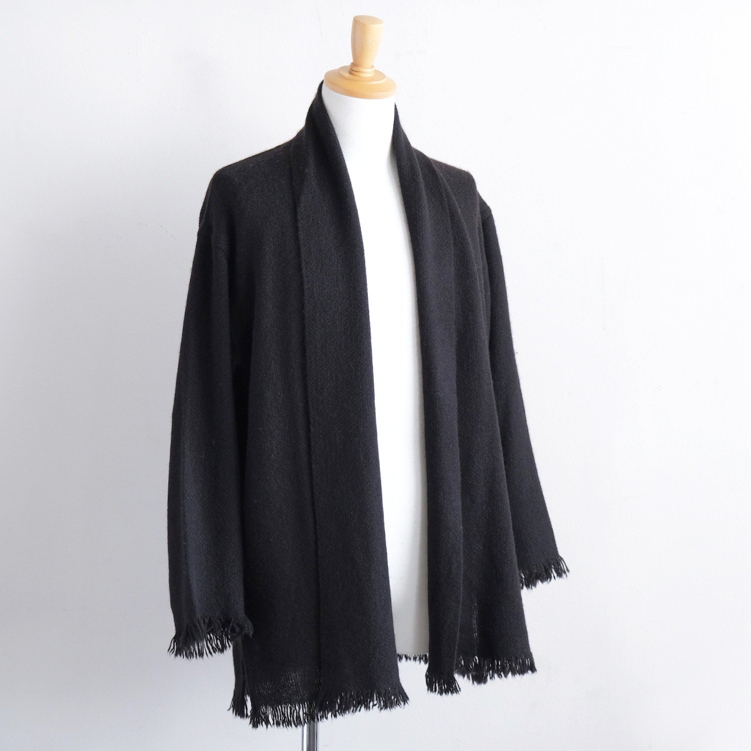 YAK STOLE JACKET by COMOLI [BLACK]