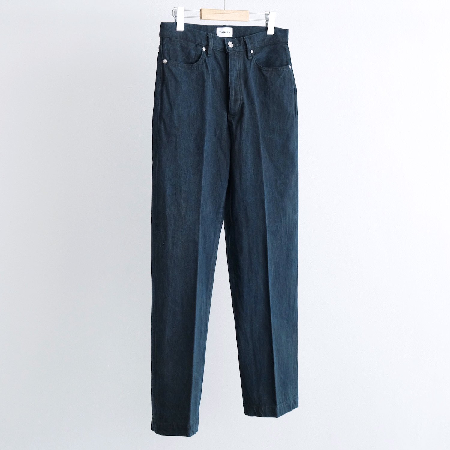 THE JEAN TROUSERS [AMAMI MUD BLUE]