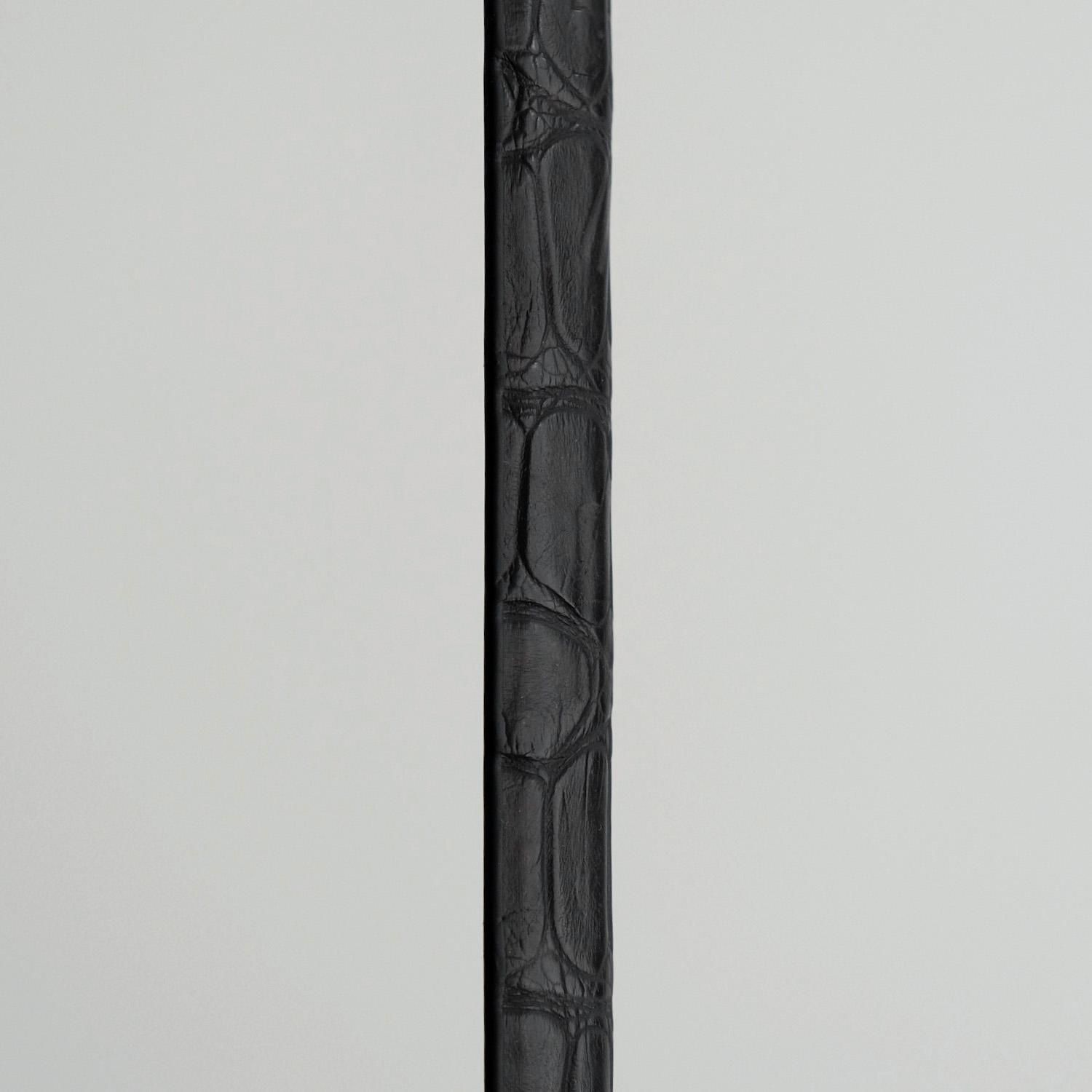 NARROW BELT [BLACK/Crocodile] - WUNDER 大阪 セレクトショップ 大阪梅田中崎町 オンラインストア 正規取扱い  通販可能