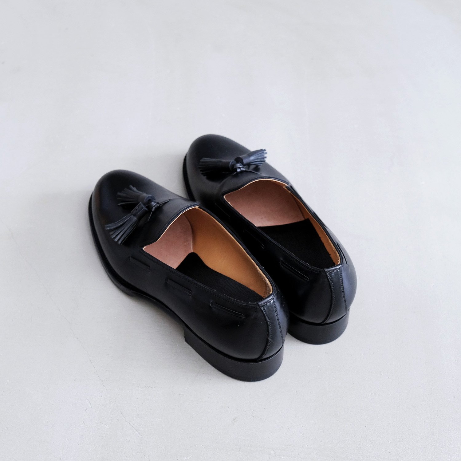 fm-118 / Tassel Loafer Plain toe [BLACK/Calf] - WUNDER 大阪 セレクトショップ 大阪梅田中崎町  オンラインストア 正規取扱い 通販可能