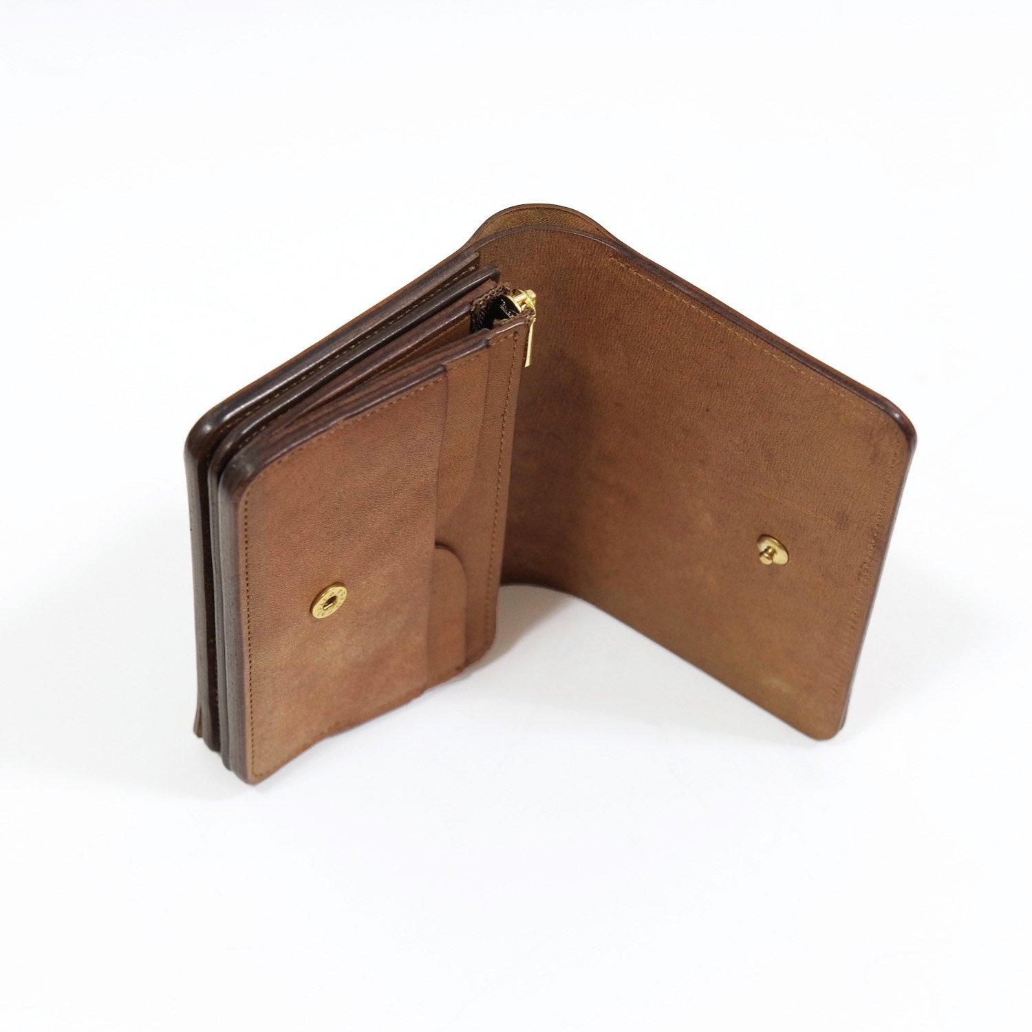 forme SHORT WALLET Cordovan cigar - 折り財布