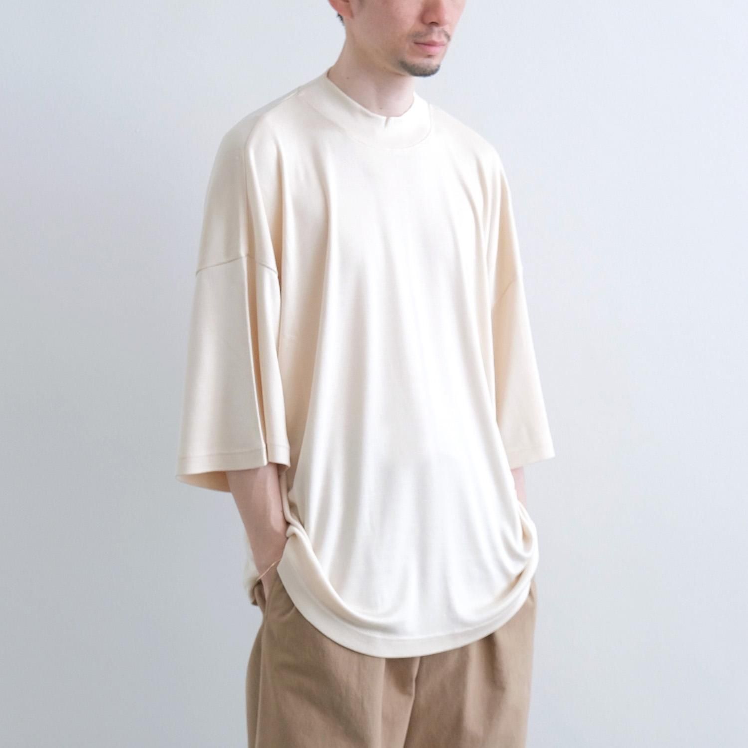 WASHABLE SILK LOOSE FIT T [ORYZA]