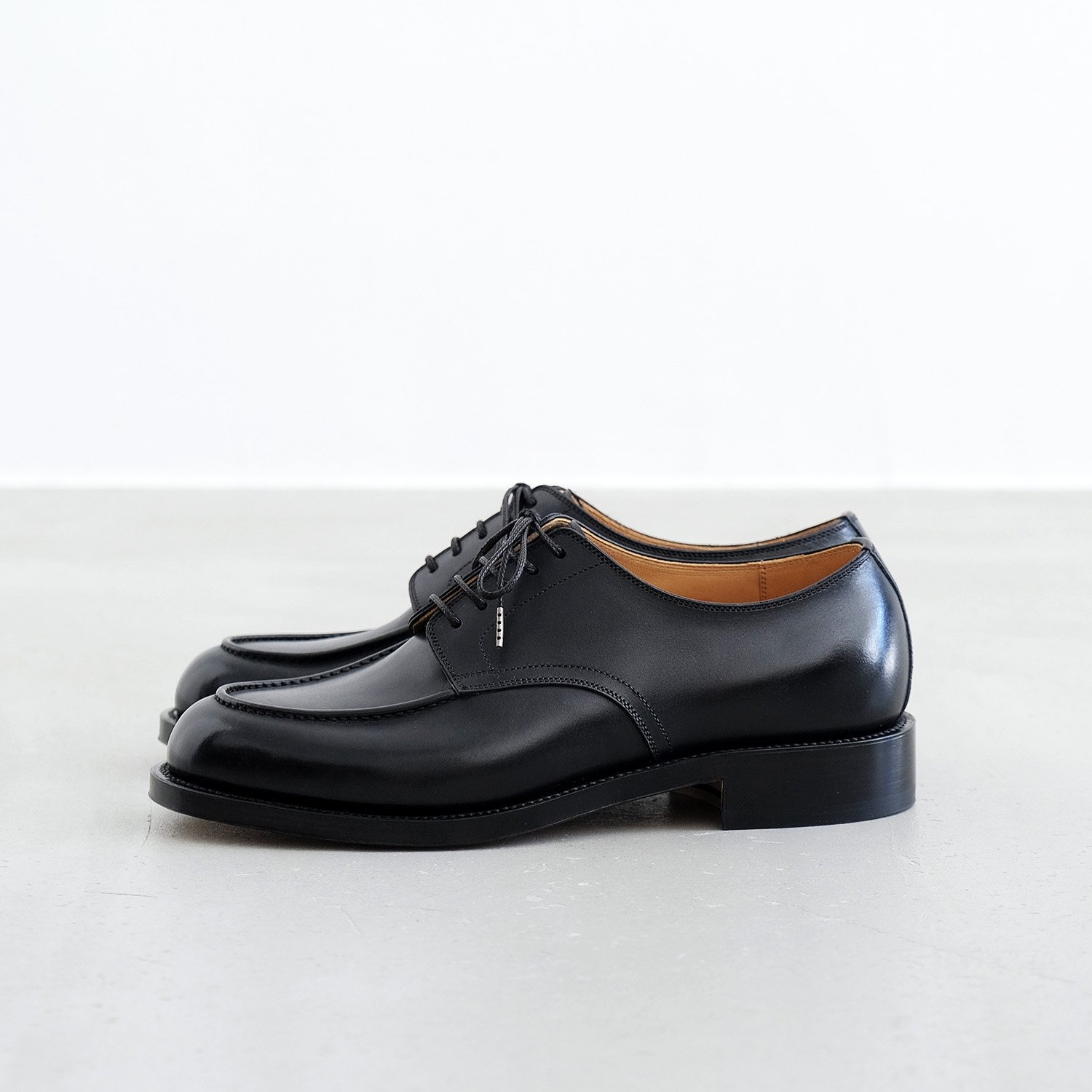 fm-120 / Hand Mocca Blucher [BLACK/Calf] - WUNDER 大阪 セレクトショップ 大阪梅田中崎町  オンラインストア 正規取扱い 通販可能