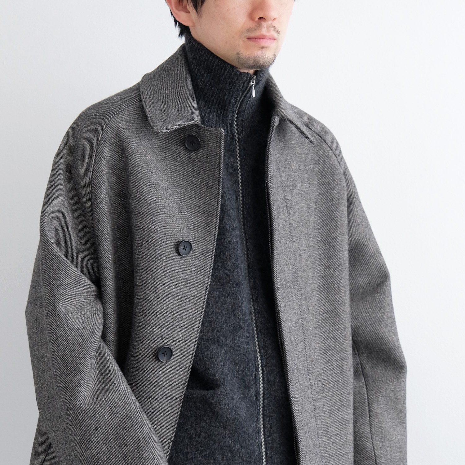 maatee&sons CASHMERE 強縮絨 ZIP UP VEST トップス ベスト トップス