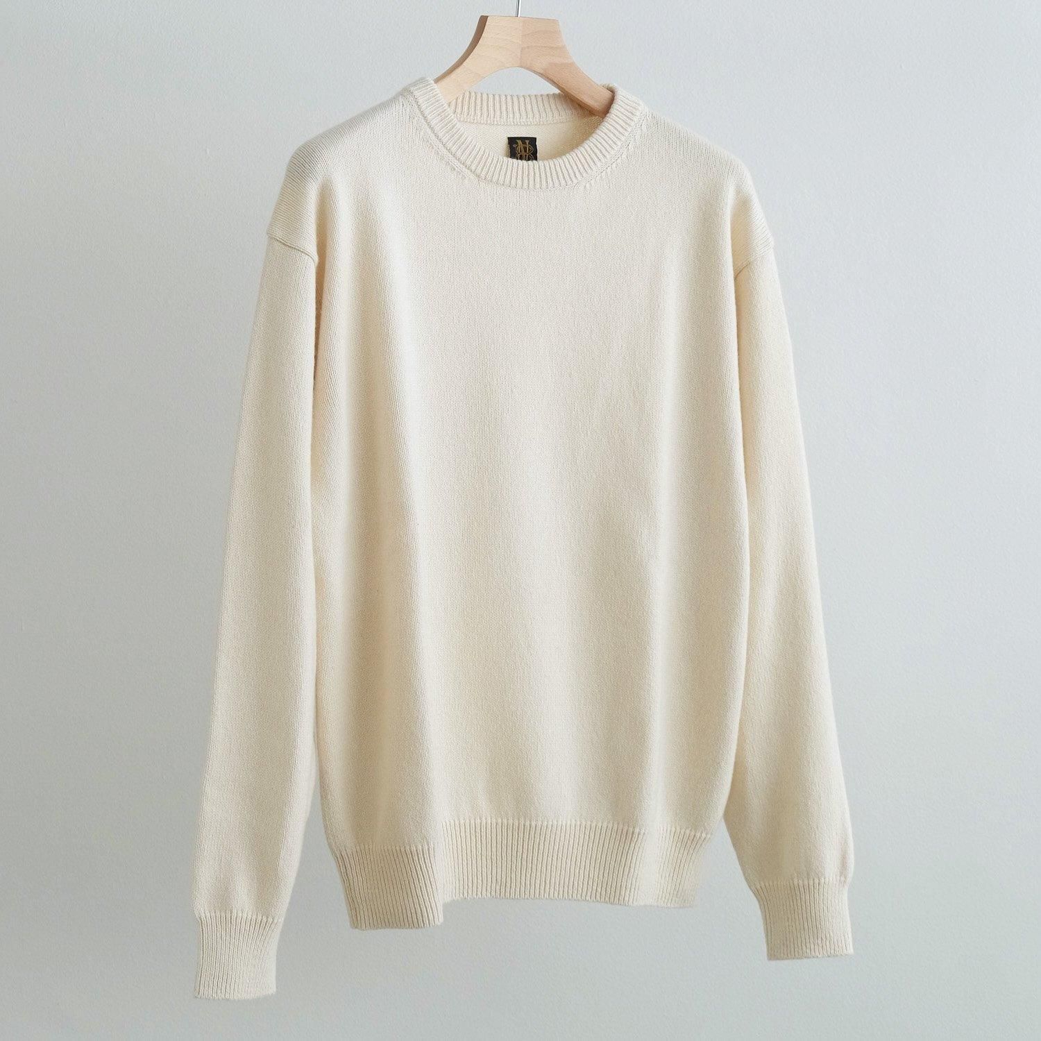 SUPER SOFT CREW NECK [IVORY]