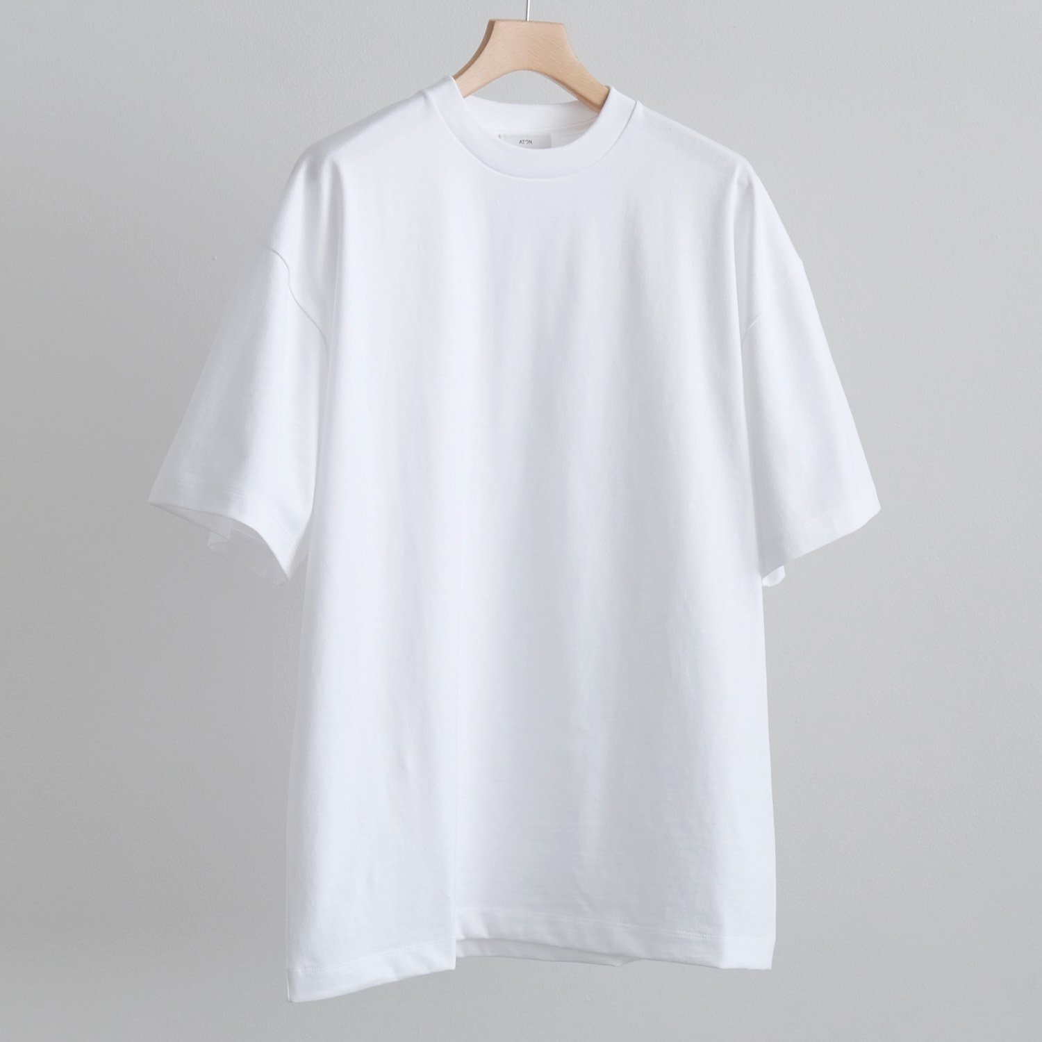 SUPIMA AIR 12/- OVERSIZED T-SHIRT [WHITE] - WUNDER 大阪 セレクトショップ 大阪梅田中崎町  オンラインストア 正規取扱い 通販可能