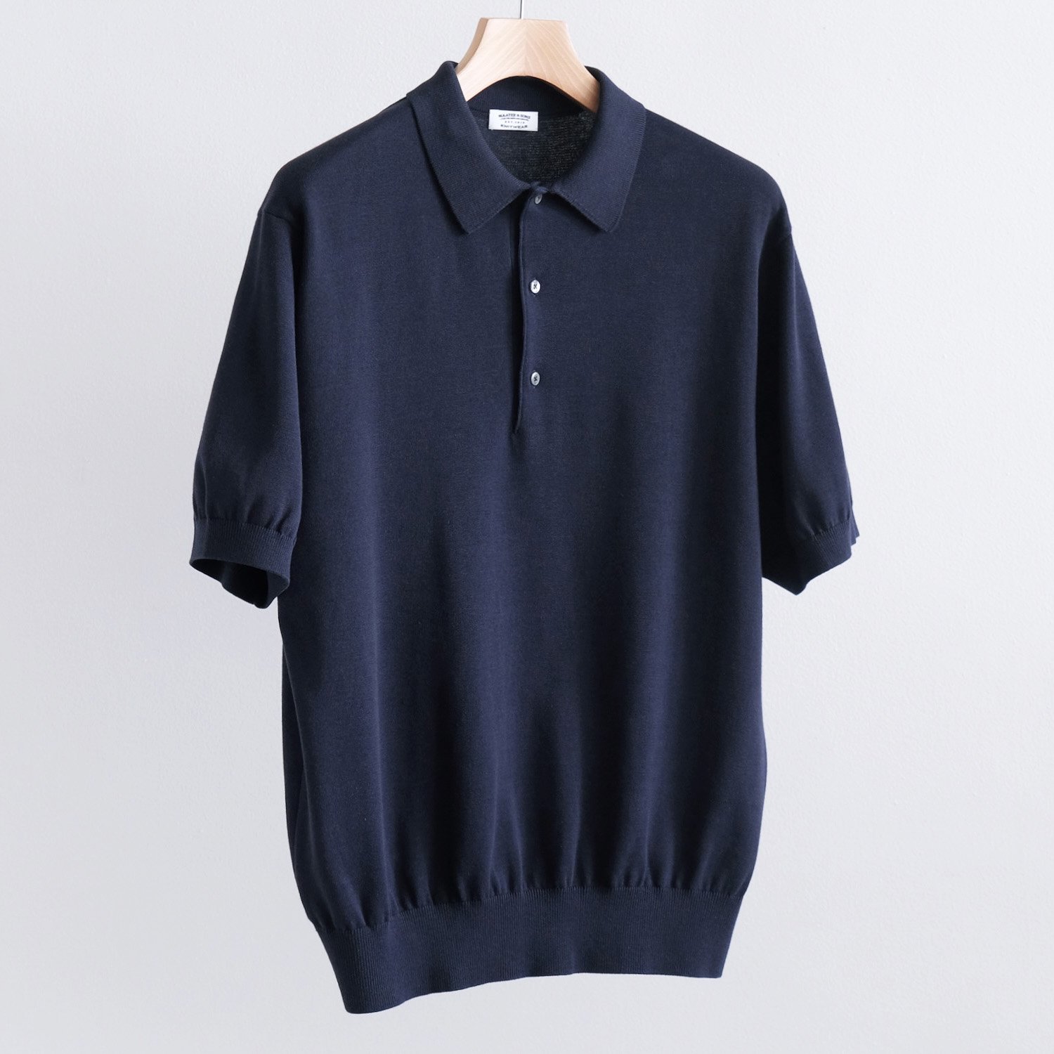 信用 MAATEESONSマーティーアンドサンズPOLO SWEATERニットポロ