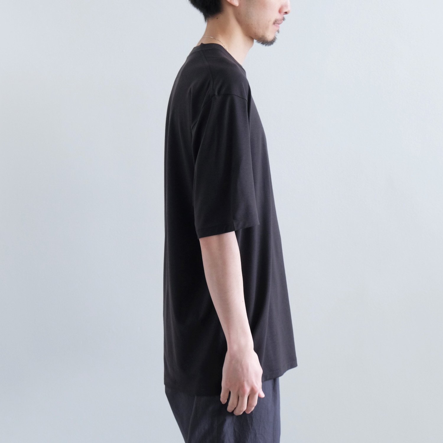 再入荷 【美品】BATONER TROPICAL WOOL CREW NECK ① - 通販