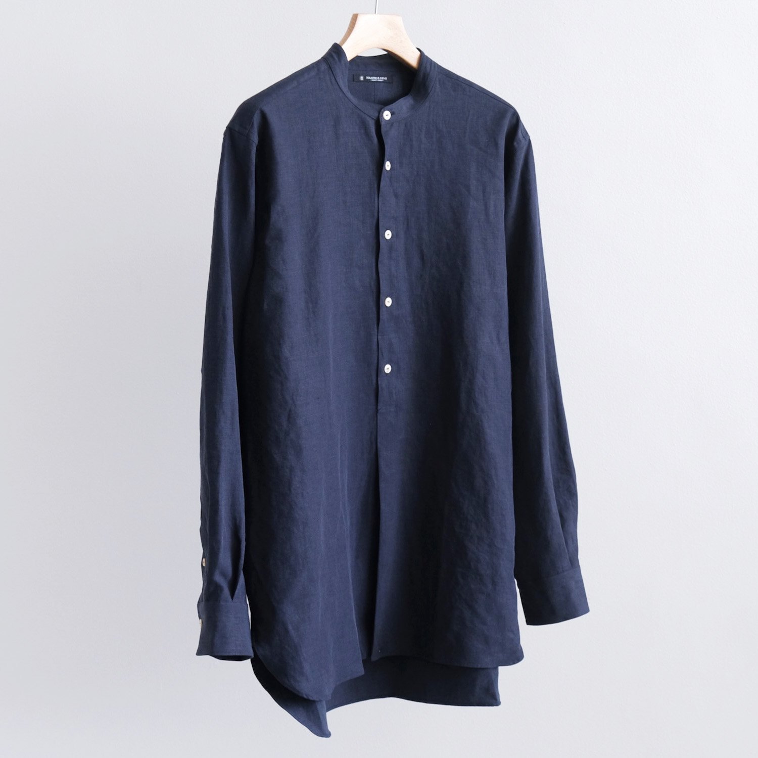 23ss MAATEE&SONS 極上リネン Pull Over Shirts-