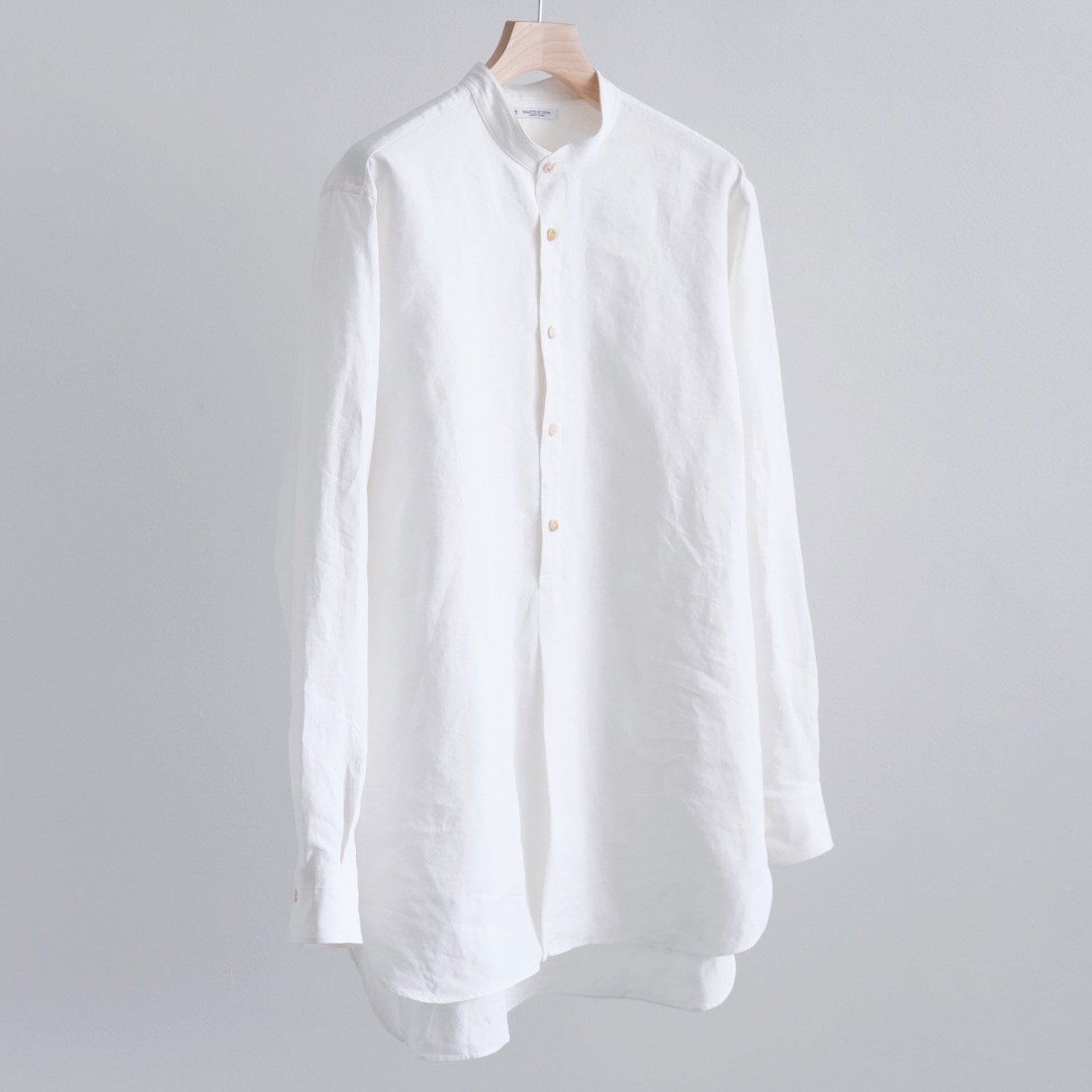 23ss MAATEE&SONS 極上リネン Pull Over Shirts-