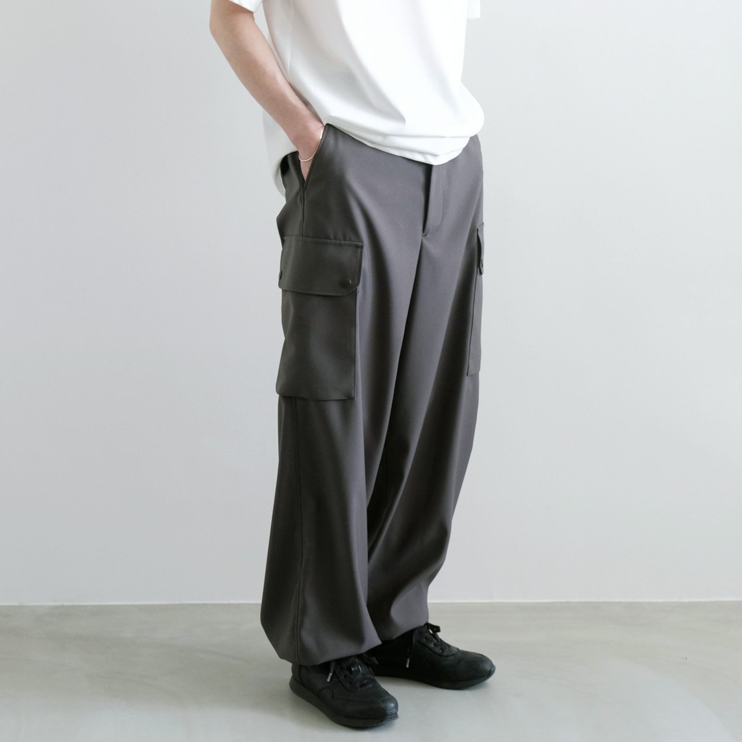 FRENCH ARMY F2 CARGO PANTS [GUNMETAL GRAY] - WUNDER 大阪 セレクト 