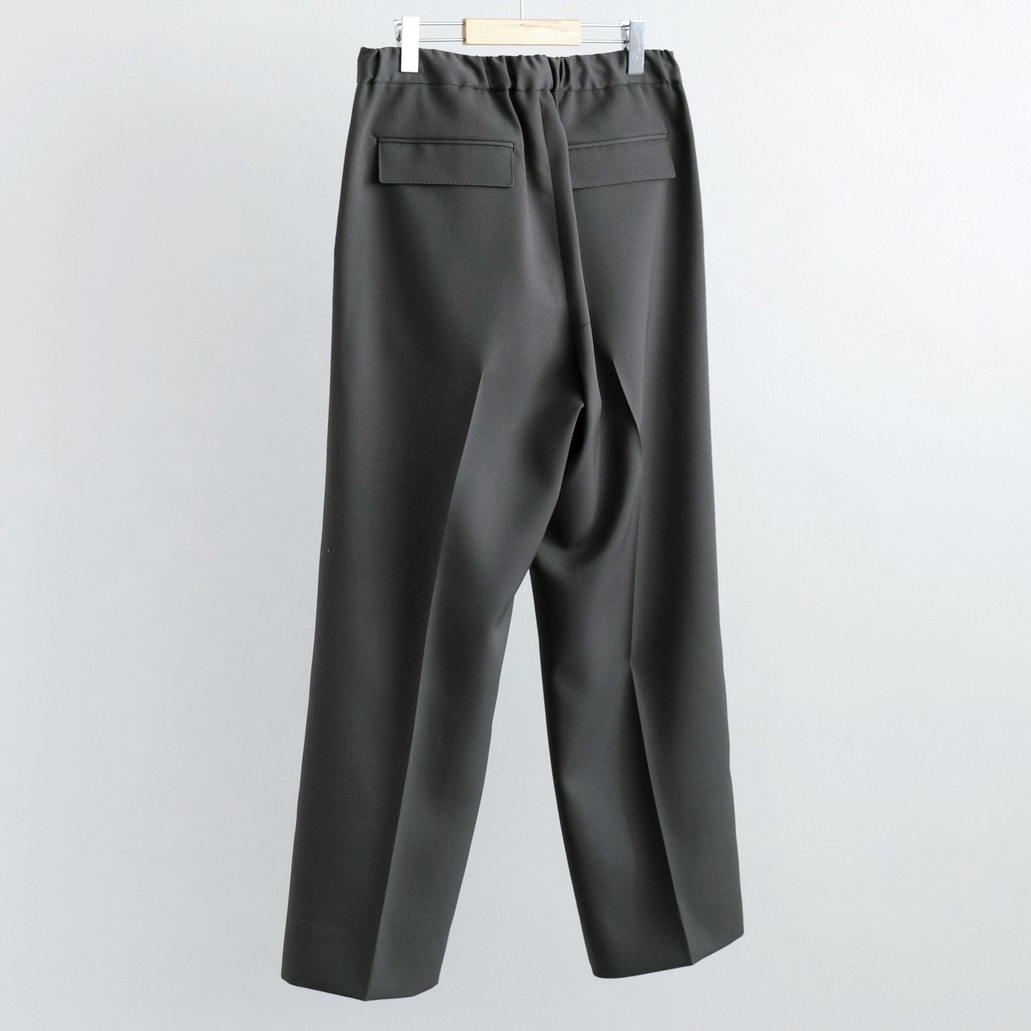 THE EASY SLACKS WIDE [GUNMETAL GRAY] - WUNDER 大阪 セレクト