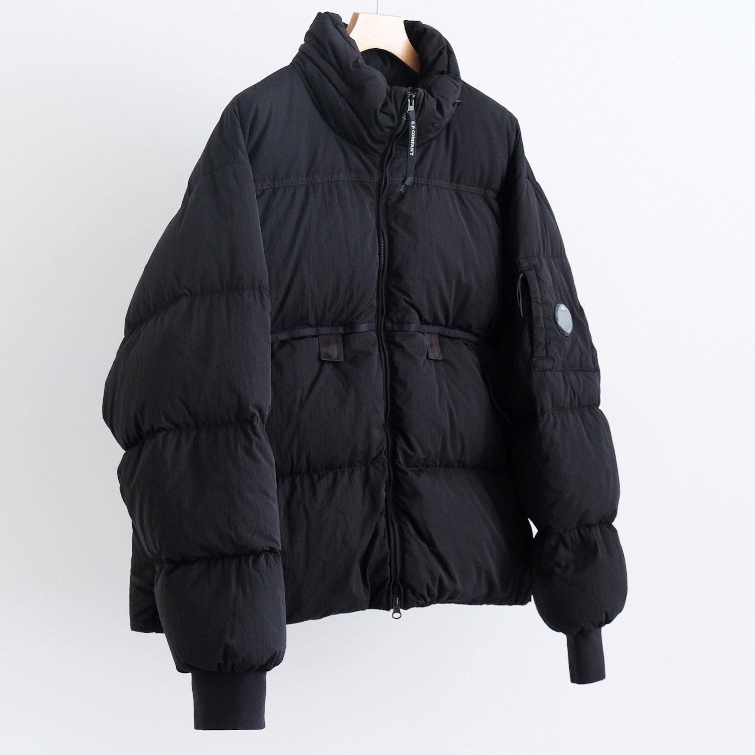 ECO CHROME R MIXED DOWN JACKET [BLACK]