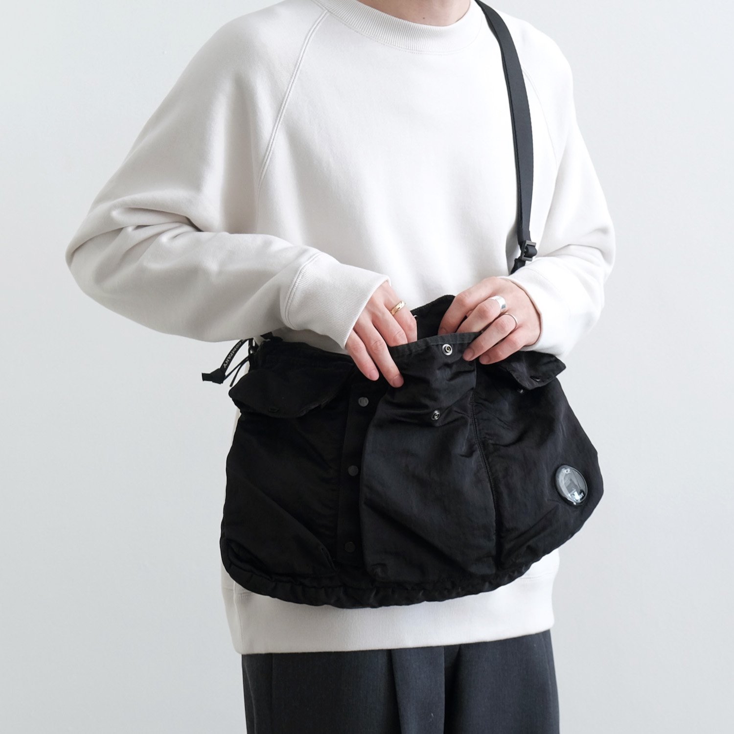 NYLON B UTILITY PACK [BLACK] - WUNDER 大阪 セレクトショップ 大阪