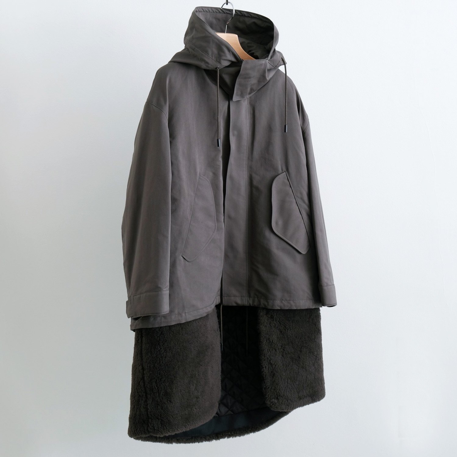 MODS COAT WITH LINER [G.KHAKI]