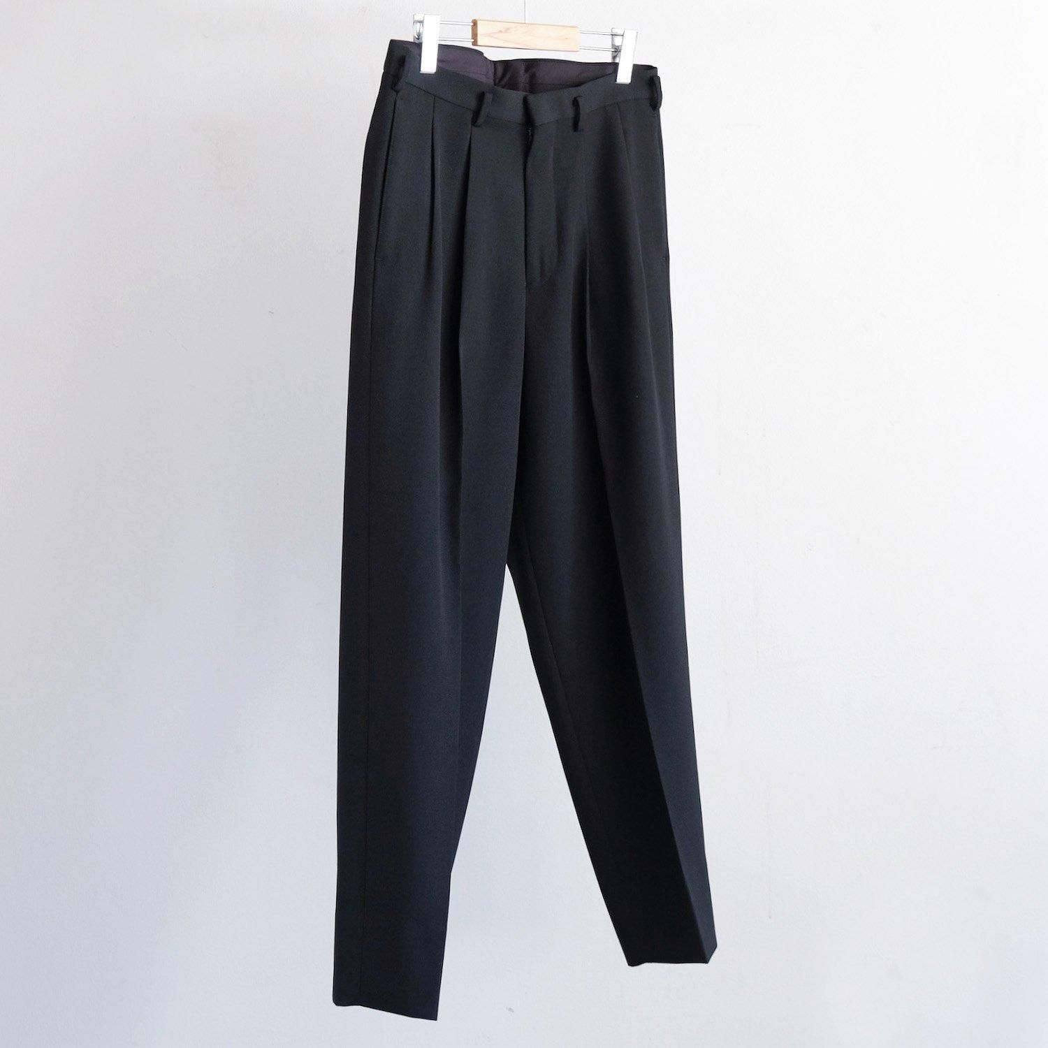 HEUGN GEORGE 2PLEATED TROUSERS