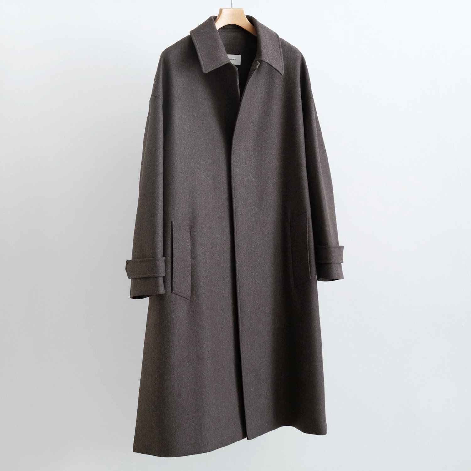 THE BAL COLLAR COAT [GRAY] - WUNDER 大阪 セレクトショップ 大阪梅田