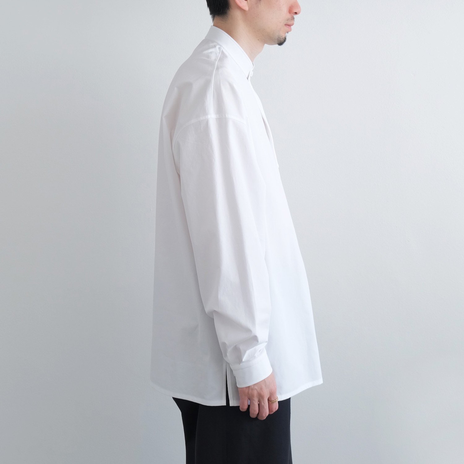 THE PLACKET SHIRTS [WHITE] - WUNDER 大阪 セレクトショップ 大阪梅田 ...