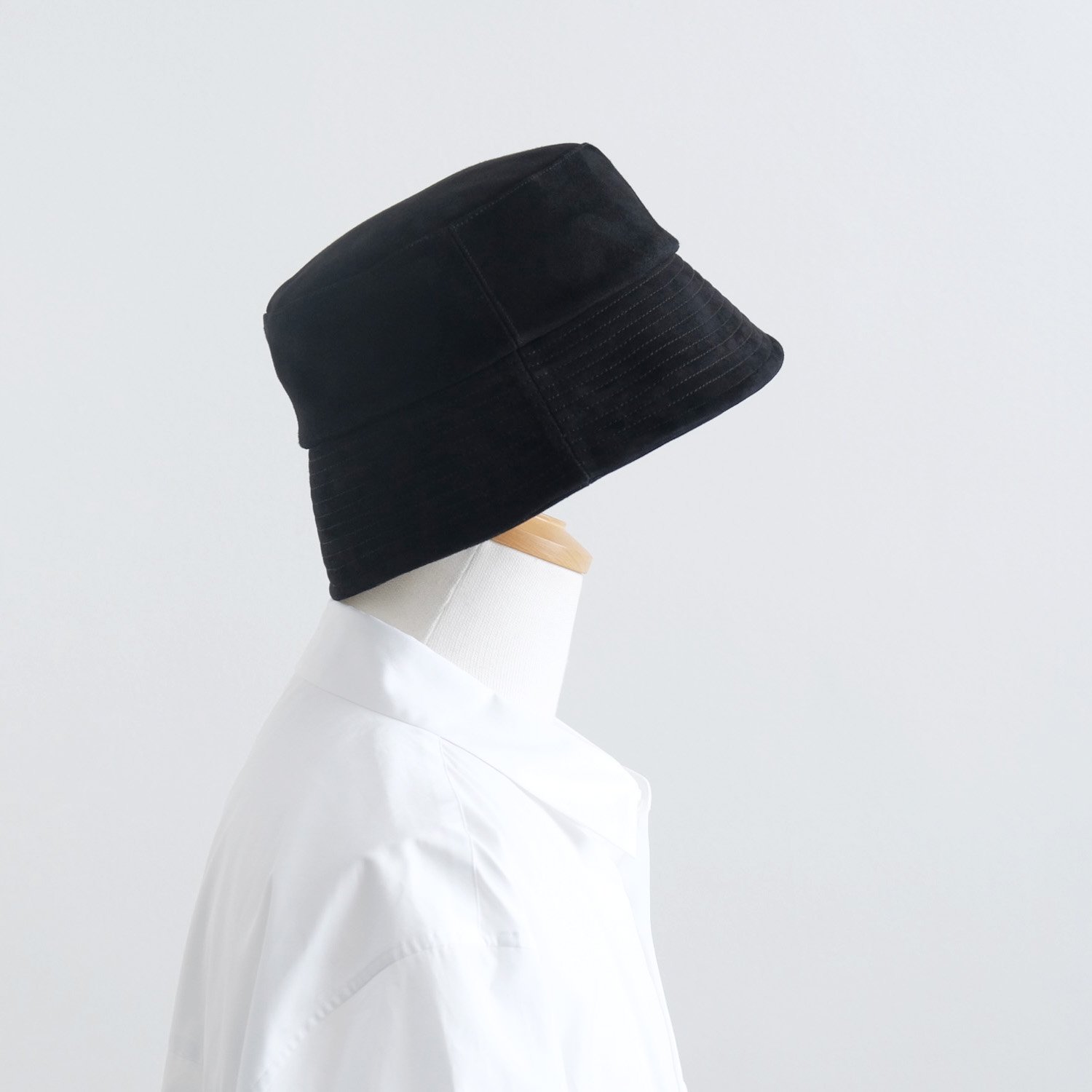 SHEEP SUEDE HAT BLACKご検討をお願いします - ハット