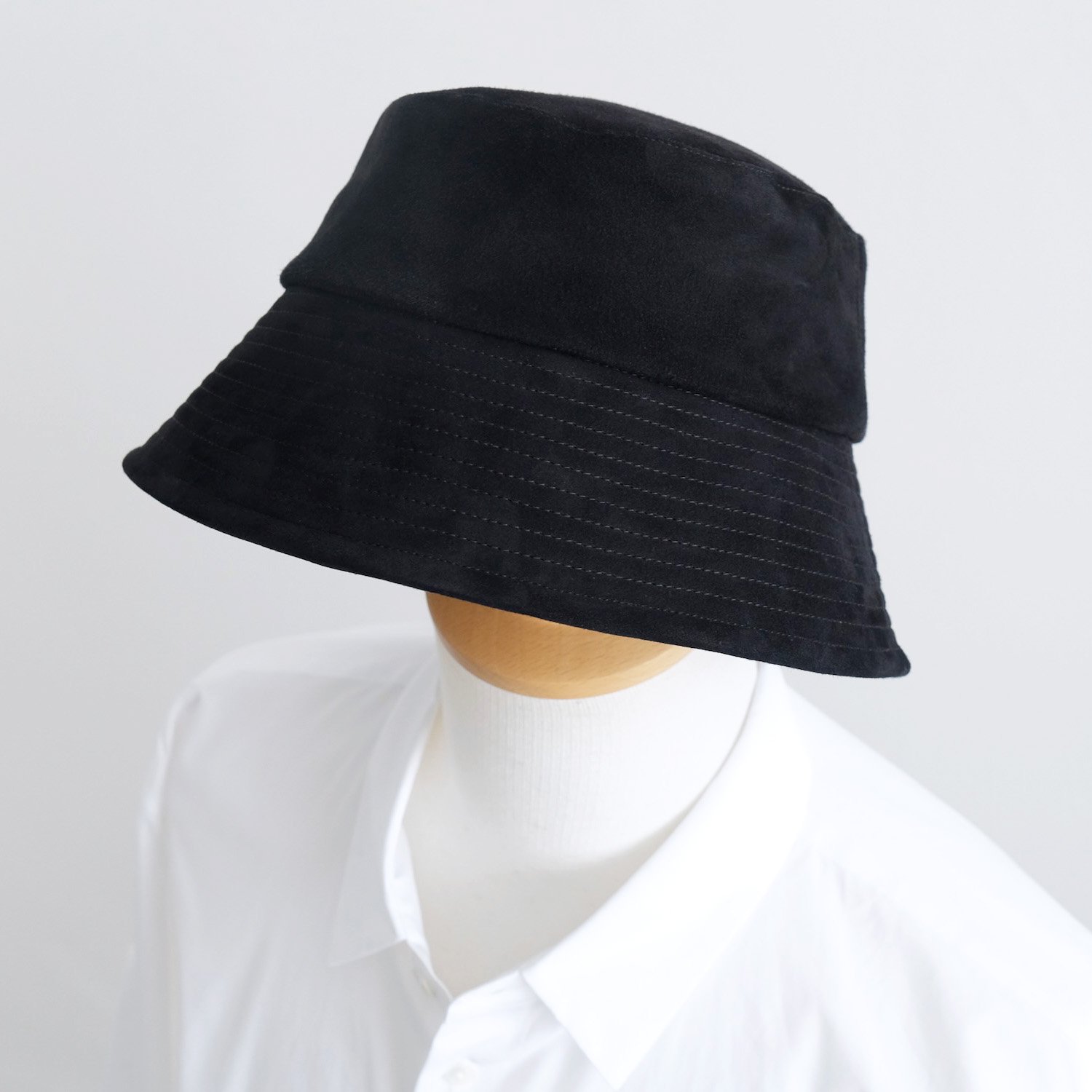 SHEEP SUEDE HAT BLACKご検討をお願いします - ハット